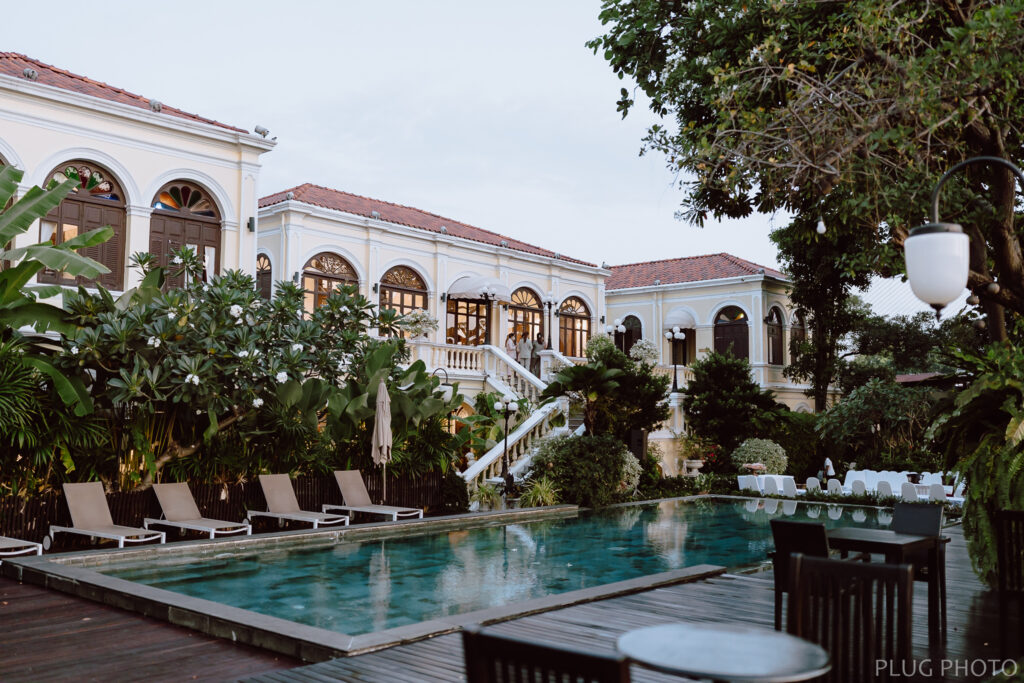 บ้านพระยาพาลาซโซ พื้นที่ภายในจะเป็นเหมือนคฤหาสน์หลังงามที่ยังคงความคลาสสิกไว้อย่างดี 