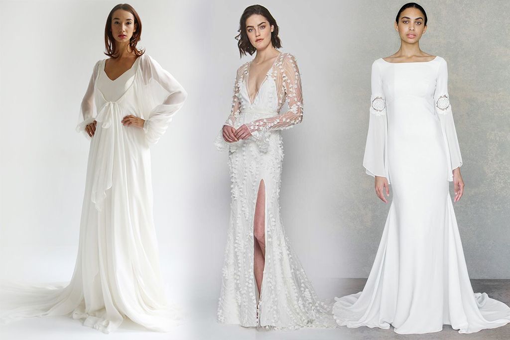 ชุดแต่งงานสวยๆ สไตท์ Boho จาก Bridal Fashion Week ที่มาพร้อมความเก๋ ความชิล สำหรับโบฮีเมียนเกิร์ล