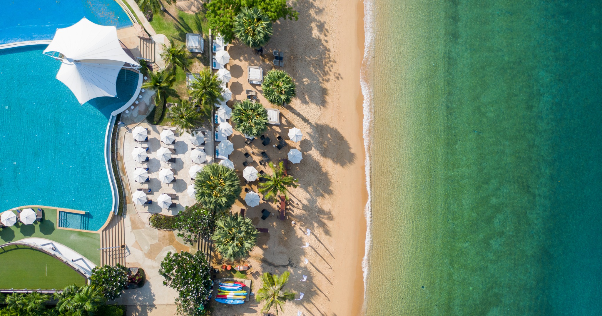 สถานที่จัดงานแต่งงานริมทะเล เมอเวนพิค สยาม โฮเทล พัทยา (Mövenpick Siam Hotel Pattaya)