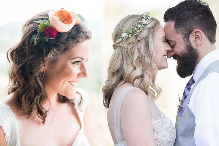 8 ไอเดียผมเปียสำหรับเจ้าสาวผมสั้น