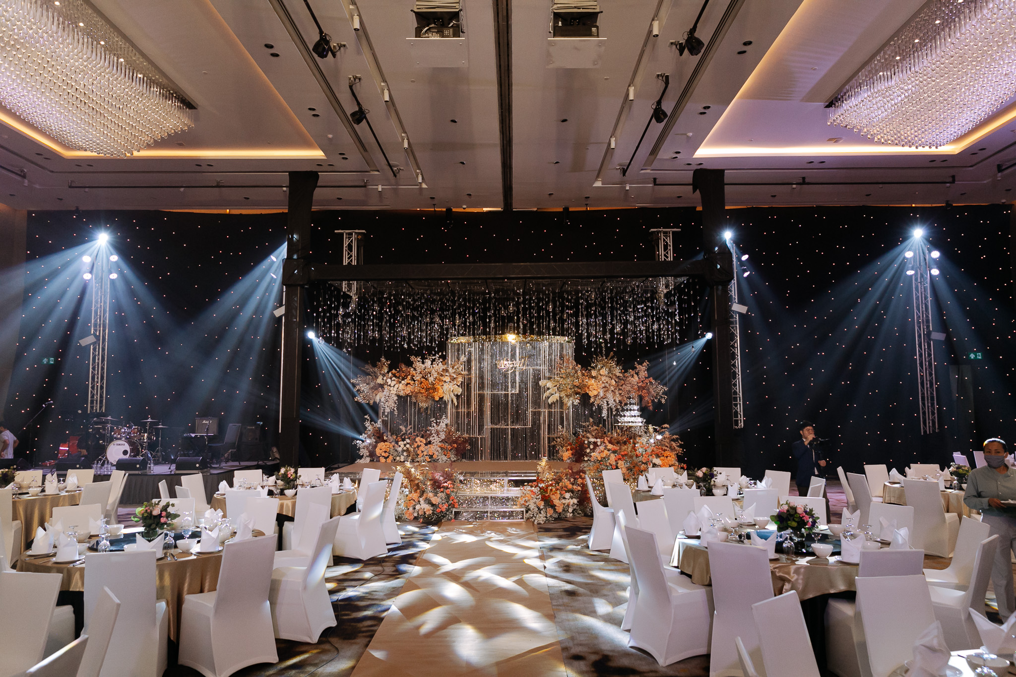 แต่งงานริมทะเล ห้องจัดเลี้ยง อมารี พัทยา