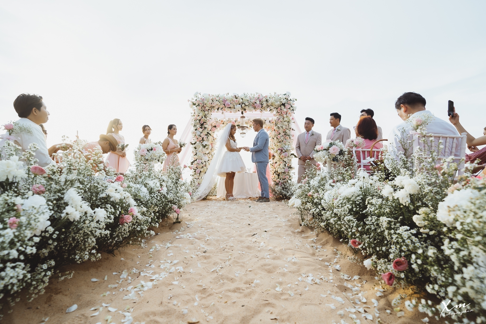 บรรยากาศแต่งงาน Sea Sand Sun Resort and Villas สถานที่แต่งงานชลบุรีริมทะเล