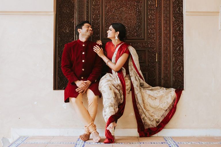 พรีเวดดิ้งแบบหนุ่มสาวอินเดีย สไตล์ภาระตะ ที่เปี่ยมไปด้วยมนต์ขลัง และความเป็นแฟชั่นแบบคู่รักสมัยใหม่