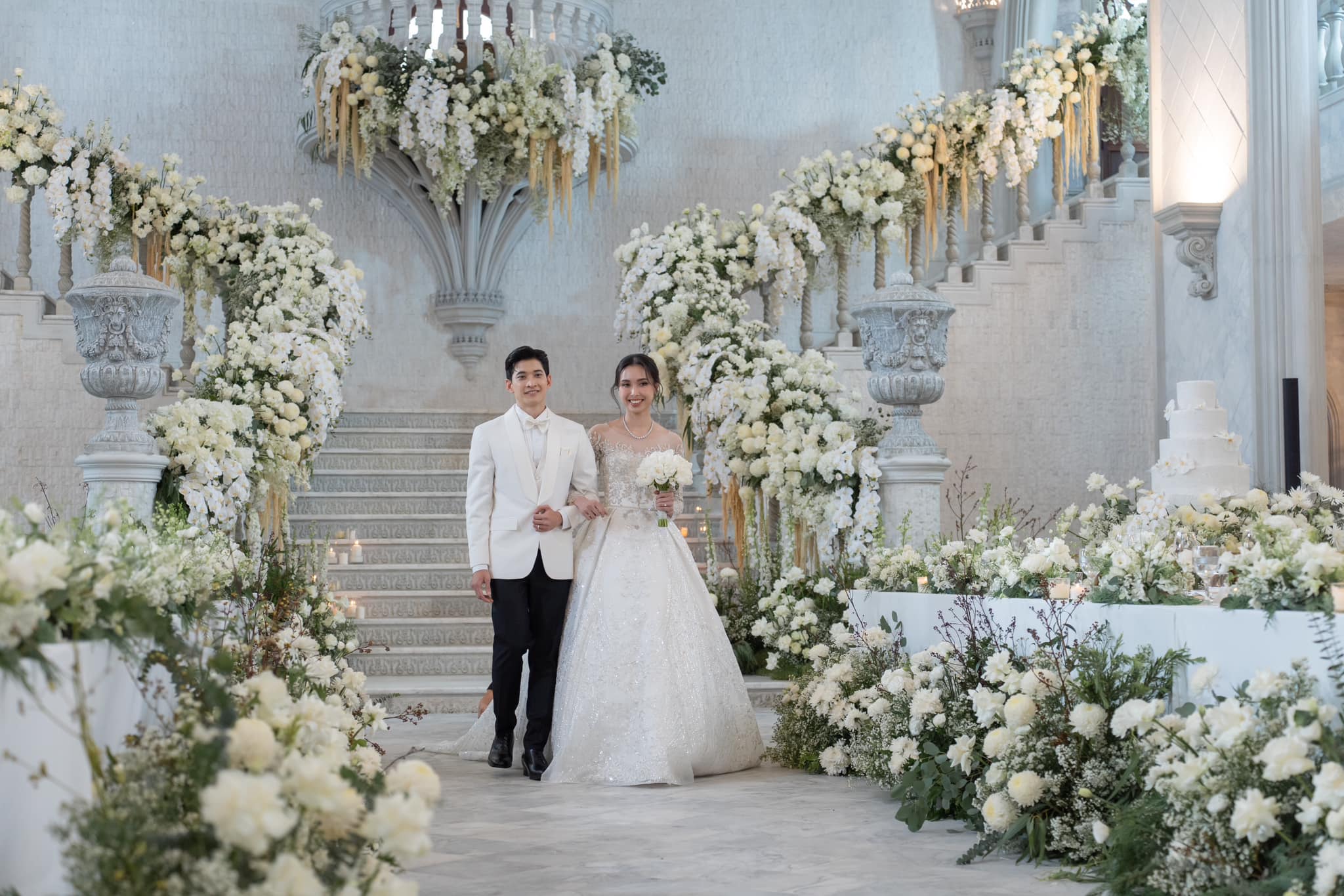 La Chapelle Bangkok แบ่งโซนพื้นที่ไว้หลากหลาย เหมาะจะใช้จัดงานแต่งงานทุกรูปแบบ