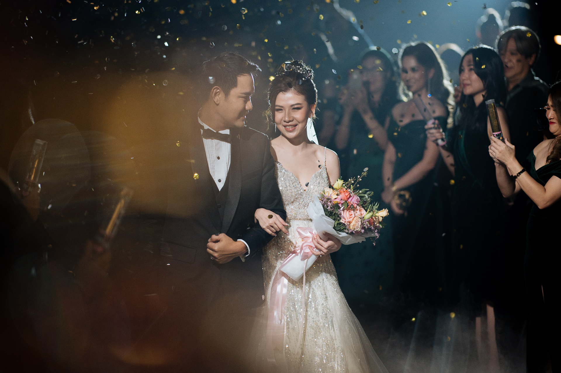 W Bangkok Hotel เหมาะสำหรับคู่รักที่ต้องการจัดพิธีแต่งงานสไตล์ชิค ๆ ด้วยห้องบอลรูมตกแต่งไว้อย่างโมเดิร์น