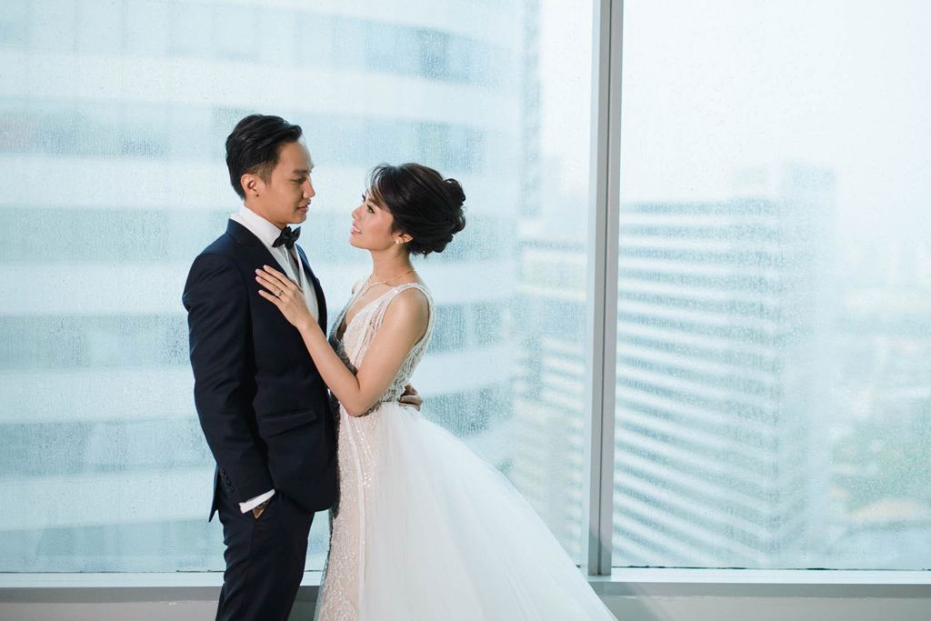 รีวิวแต่งงานในบรรยากาศงานเลี้ยงกลางคืนสุดล้ำ ณ โรงแรม W Bangkok