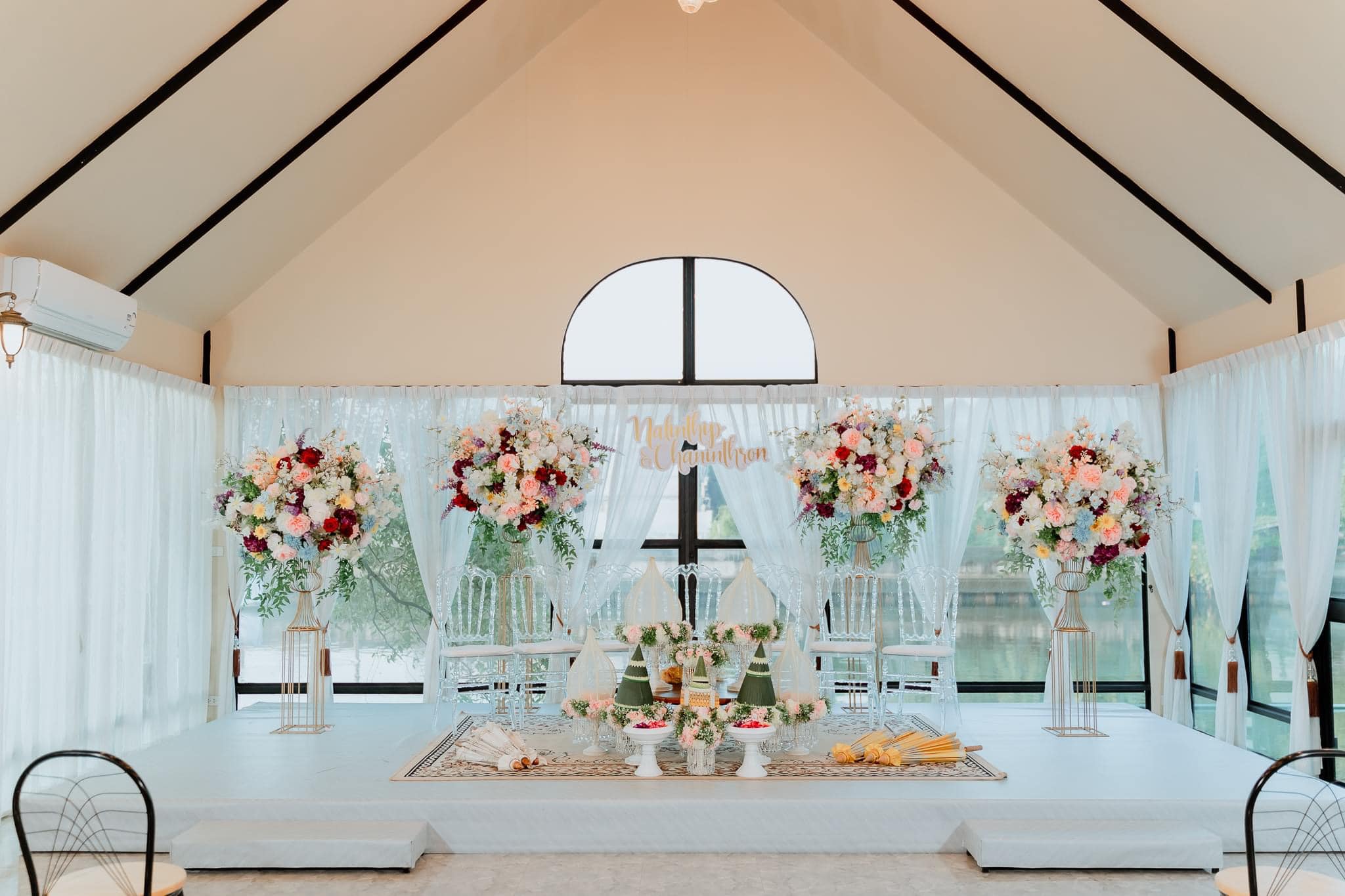 Baan mahasawat สถานที่แต่งงานแบบเรือนไทยริมน้ำ นนทบุรี