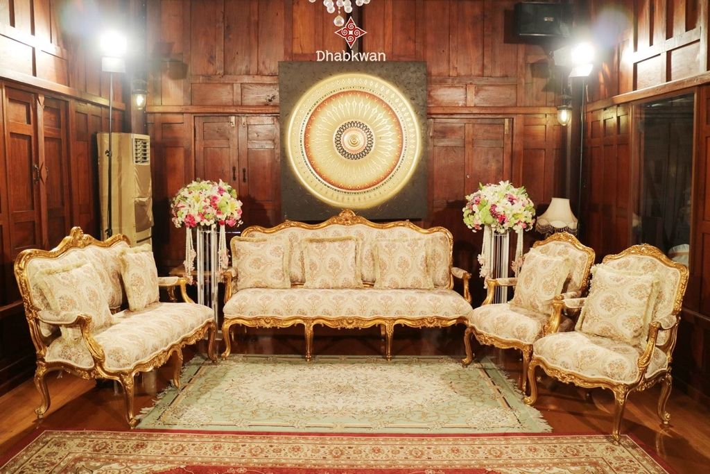 บ้านทับขวัญ ห้องจัดเลี้ยงรองรับแขกได้เป็นจำนวนมาก