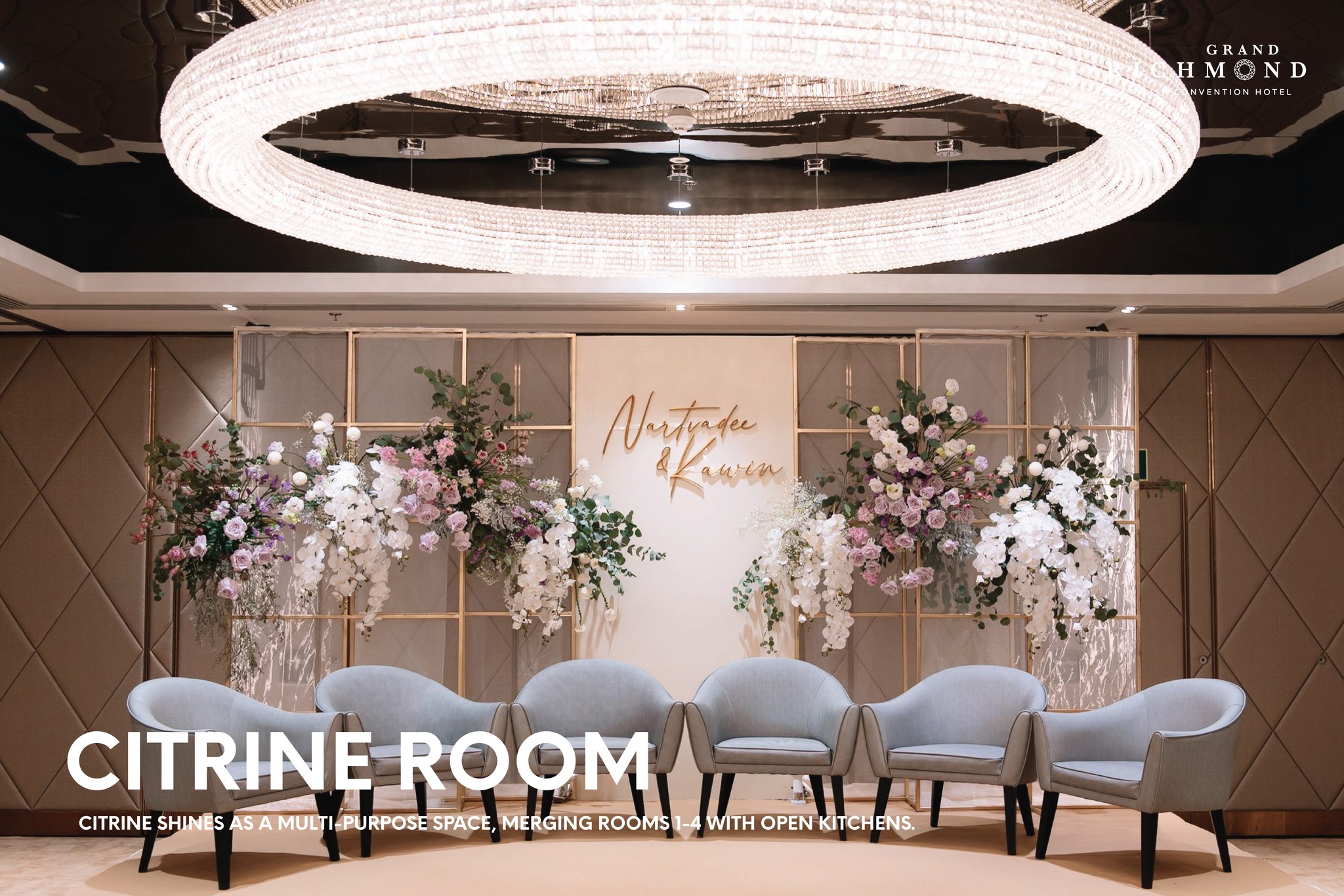 Grand Richmond สถานที่แต่งงานนนทบุรี ติด MRT สายสีม่วง