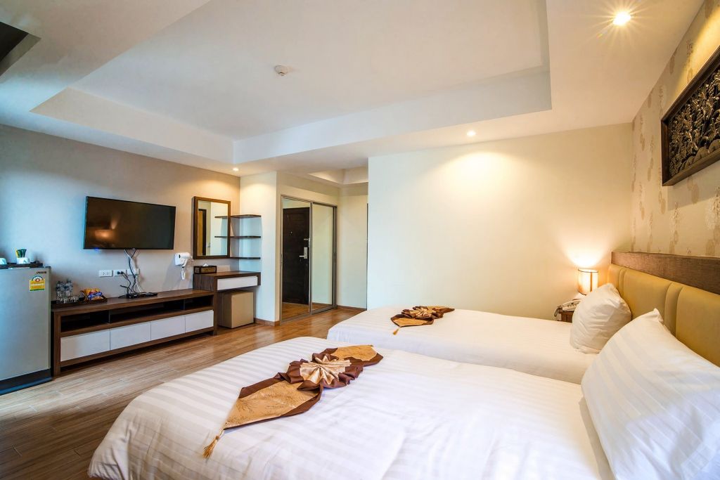 ห้องพักโรงแรม Suvarnabhumi Ville 7