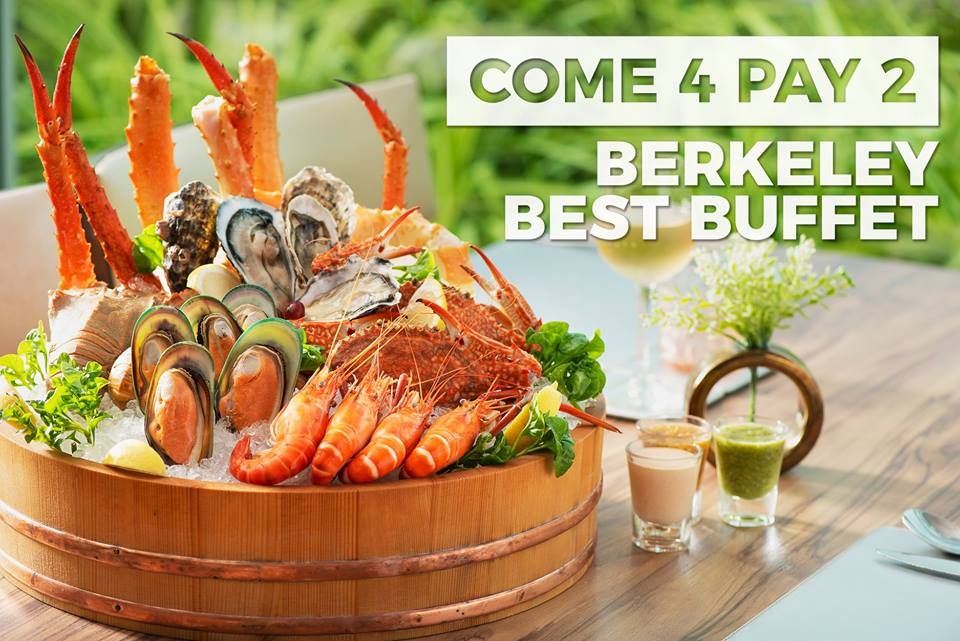 “มา 4 จ่าย 2” บุฟเฟต์ซีฟู้ดสุดคุ้ม ณ โรงแรมเดอะ เบอร์เคลีย์ ประตูน้ำ