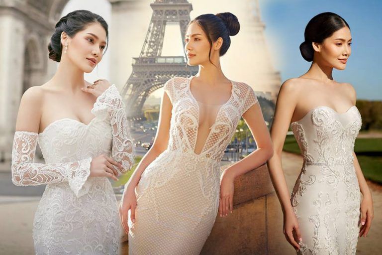 ชุดแต่งงานแบบเรียบหรู ซ่อนหวานด้วยลูกไม้แบบฝรั่งเศส จากห้องเสื้อระดับกูตูร์เมืองไทย Vanus Couture Launches L’automne Paris Collection