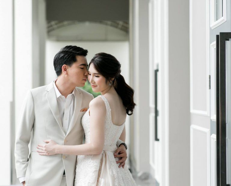 รีวิวแต่งงานแสนอบอุ่น  ในธีม โรส โกลด์ สุดหวานแหวว ณ โรงแรม ยู สาทร กรุงเทพฯ