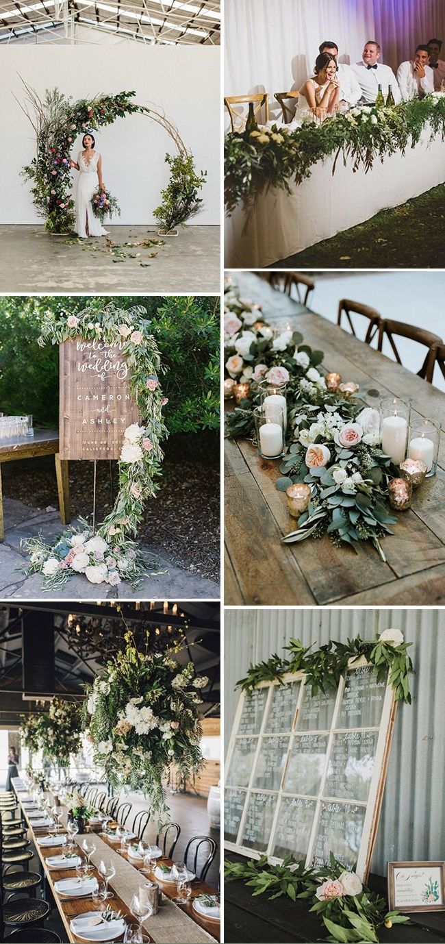 trendy greenery wedding ideas for 2019 brides 1 1