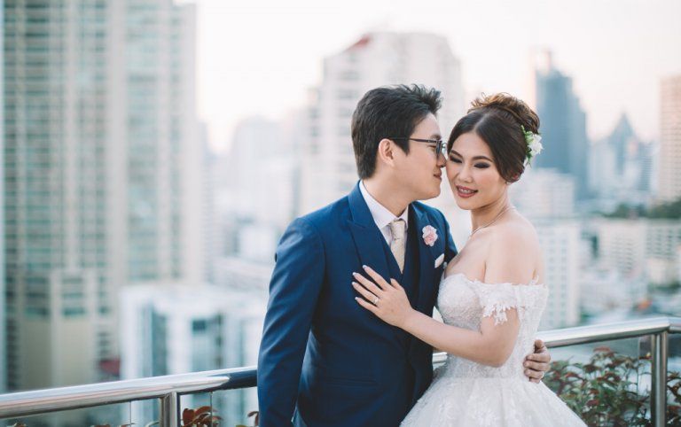 รีวิวแต่งงานแสนอบอุ่นในธีม Pink Gold ณ โรงแรมแรมแบรนดท์ กรุงเทพฯ (Rembrandt Hotel & Suites Bangkok)