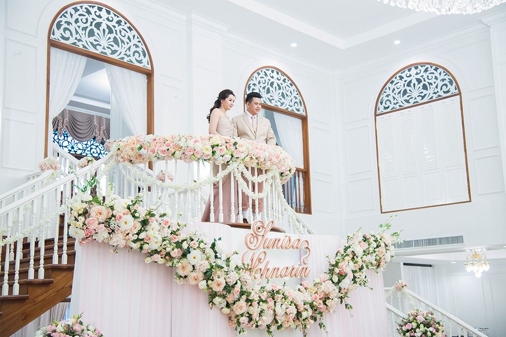 จัดงานแต่งงานแบบครบทุกพิธีการ งดงามทุกขั้นตอน ณ รัตนพิมาน เรือนไทยสไตล์โคโลเนียล ย่านพระราม 5 นนทบุรี