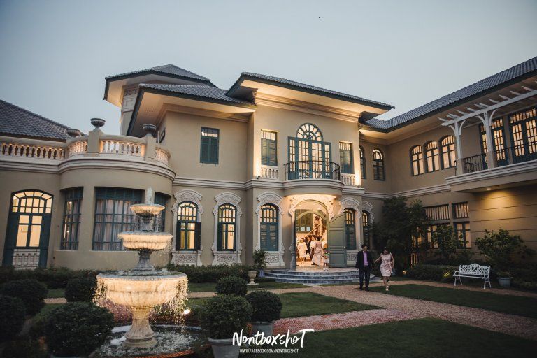 สัมผัสบรรยากาศสถานที่จัดงานแต่งงานสไตล์คฤหาสน์โคโลเนียล วิลล่า เดอ บัว ผ่านมุมมองช่างภาพ