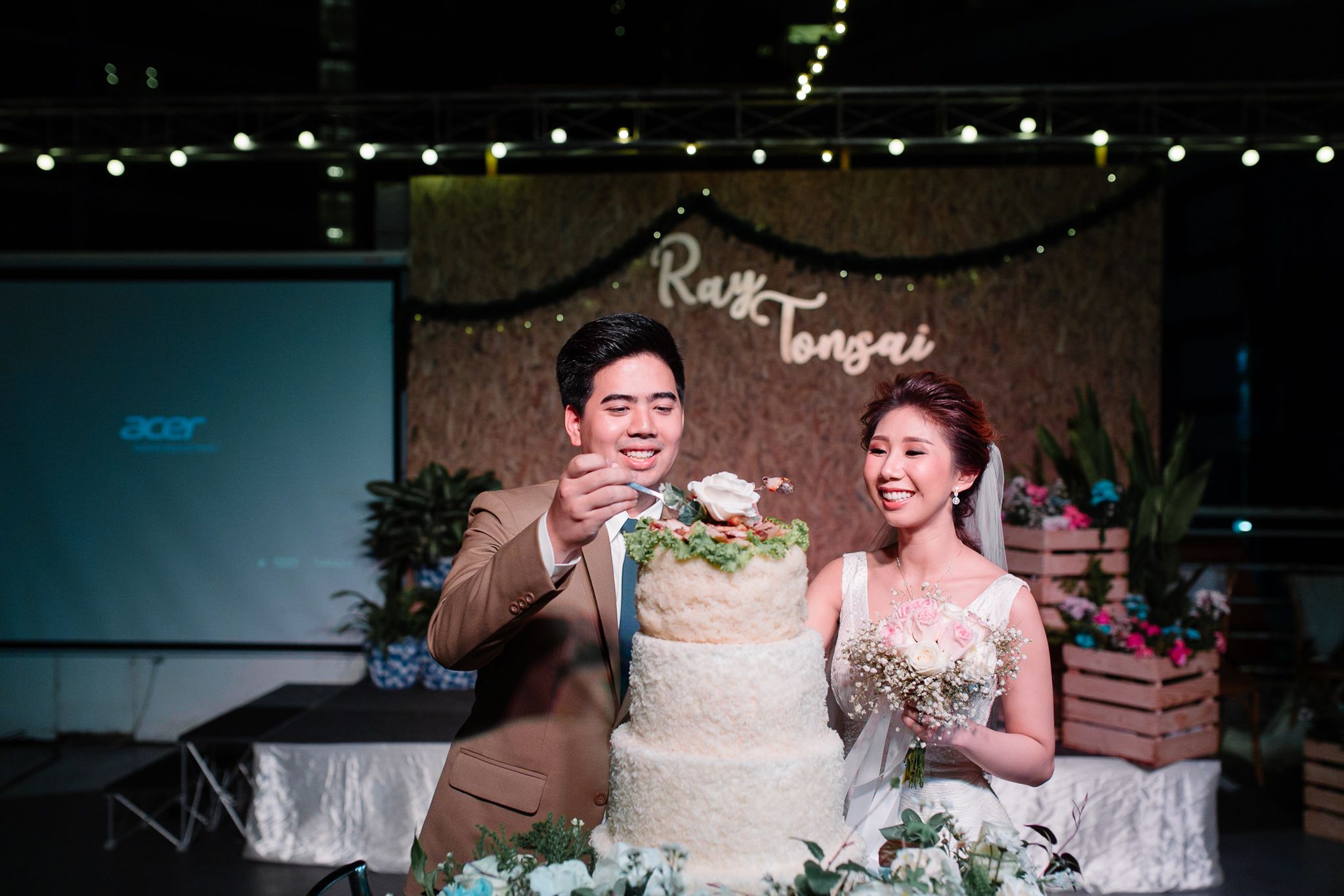 รีวิวแต่งงานบรรยากาศสุดชิค อบอุ่น เป็นกันเอง สไตล์ Rooftop ณ E88 Bangkok พระโขนง กรุงเทพฯ