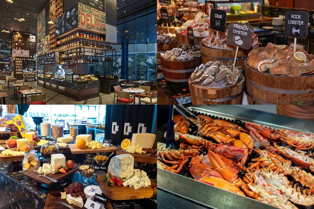 รีวิวห้องอาหาร AMAYA Food Gallery โรงแรมอมารี วอเตอร์เกท กรุงเทพฯ บุฟเฟ่ต์นานาชาติบรรยากาศ 