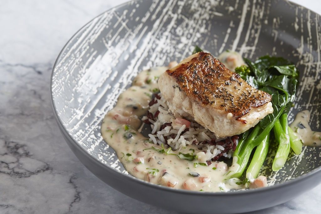 Red Spotted Grouper Fillet with Jasmine Rice