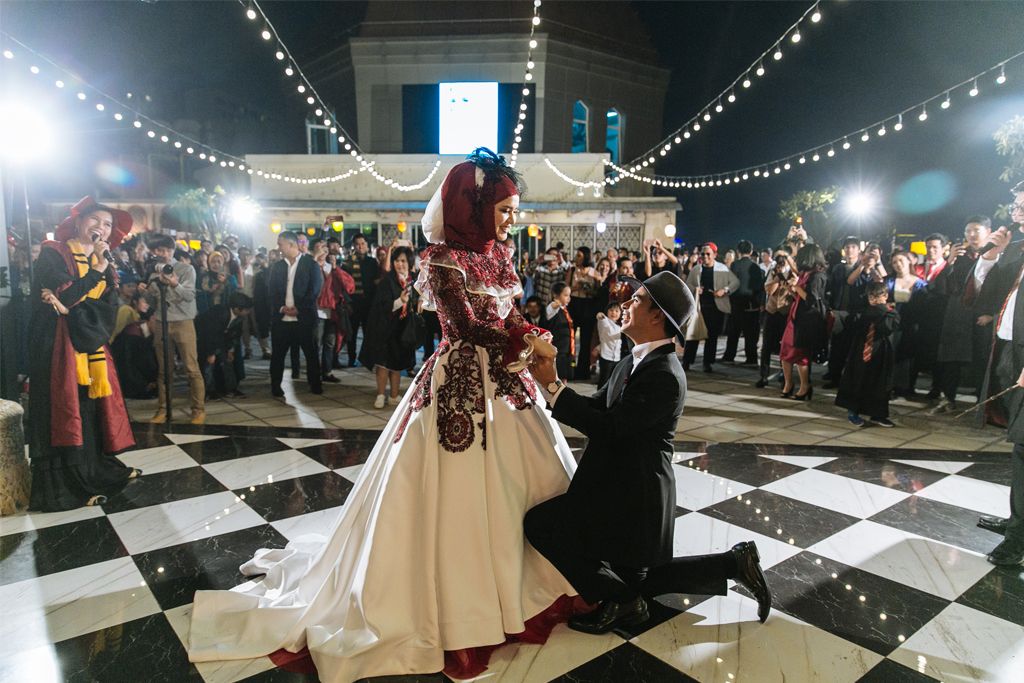 การจัดงานแต่งงานแบบมุสลิม(พิธีนิกะห์) ณ โรงแรมอัล มีรอซ กรุงเทพฯ รามคำแหงซอย 5