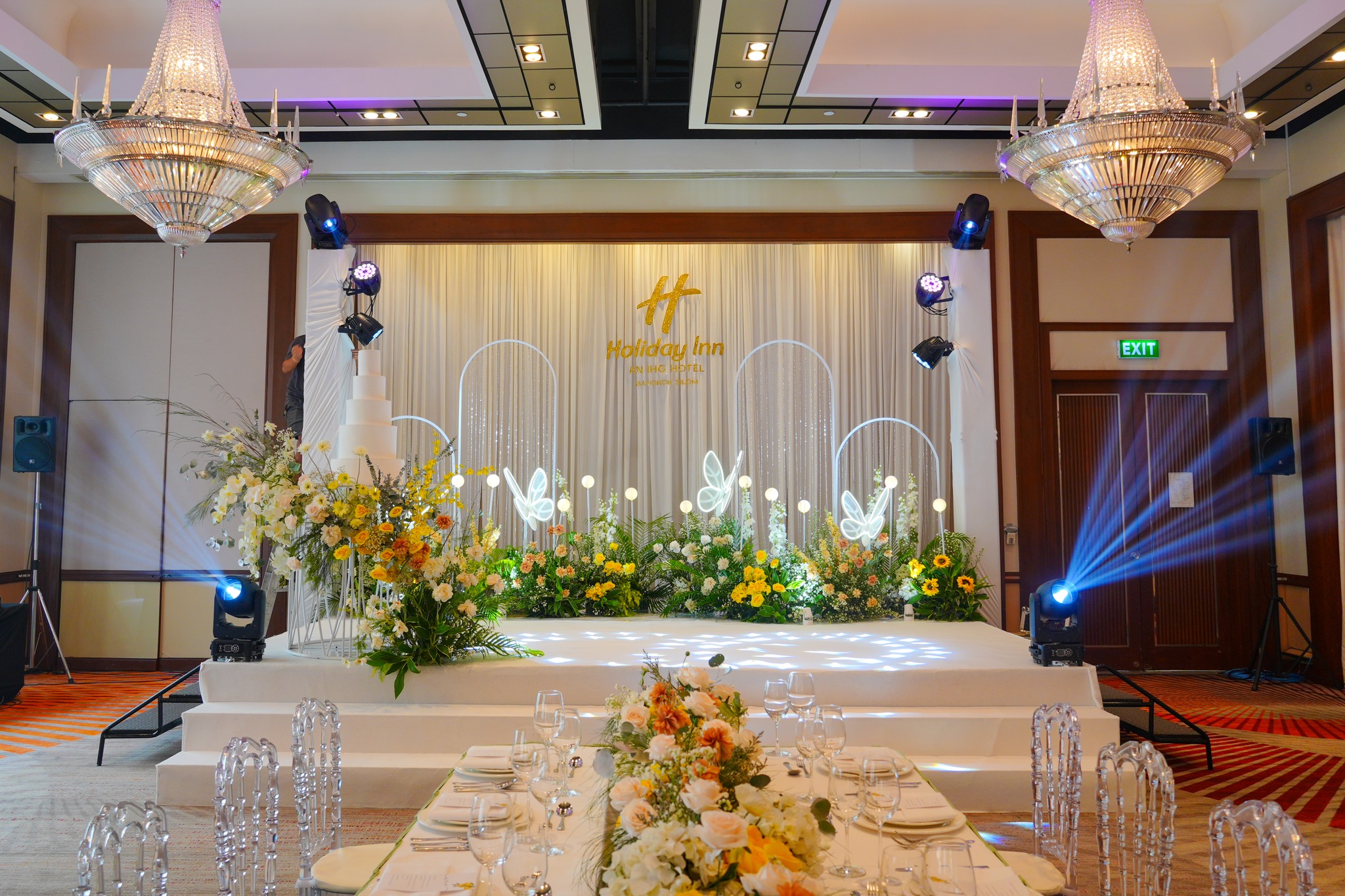 สถานที่แต่งงานกรุงเทพ Holiday inn Silom