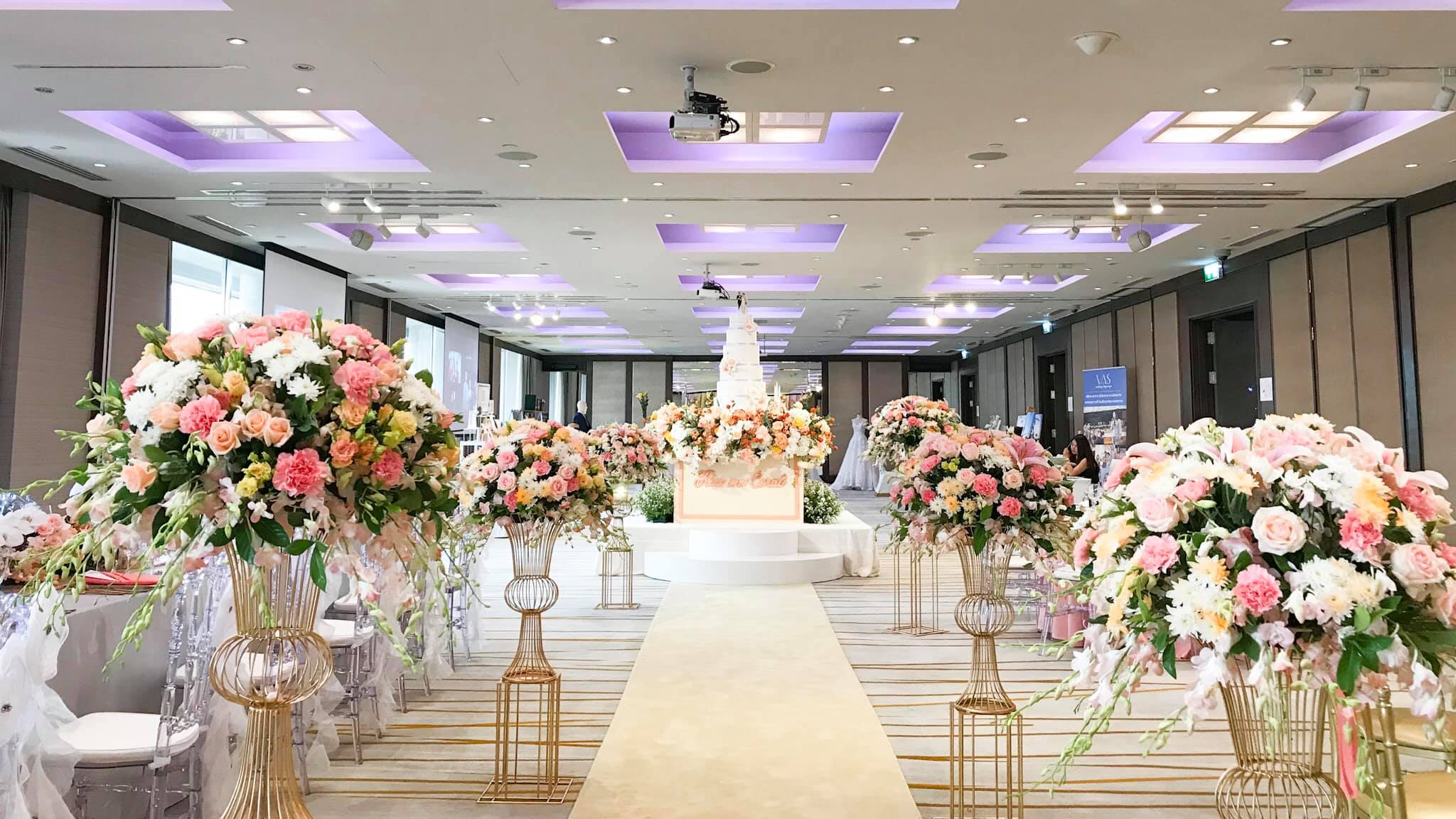 Crowne Plaza Bangkok Lumpini Park สถานที่แต่งงานกรุงเทพ