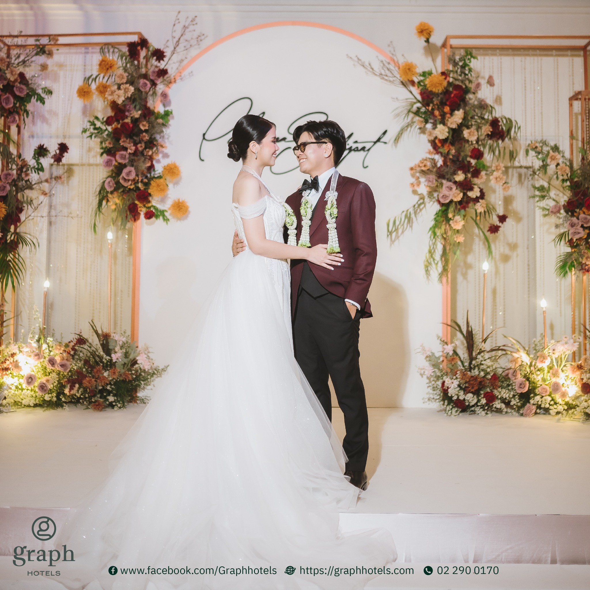 สถานที่แต่งงานกรุงเทพ Graph Hotel Bangkok