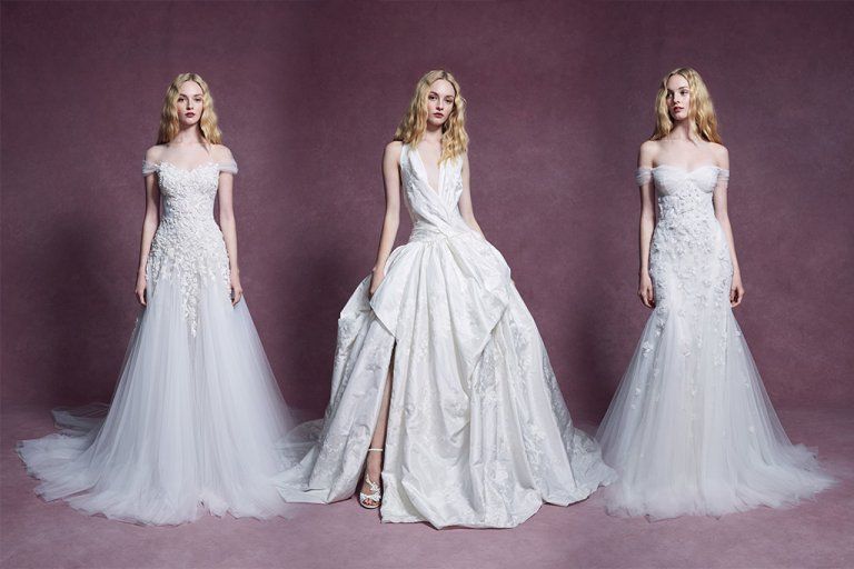 ซ่อนกลิ่นดอกไม้แสนหวาน ผ่านชุดแต่งงานคอลเลกชั่นล่าสุดจาก Marchesa FALL 2020