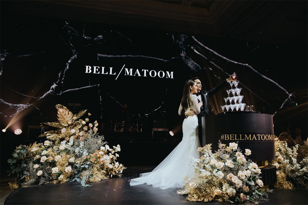 รีวิวแต่งงานในบรรยากาศสุดชิค หรูหรา โรแมนติกในธีม Black-Gold ณ โรงแรมคอนราด กรุงเทพฯ (Conrad Bangkok)