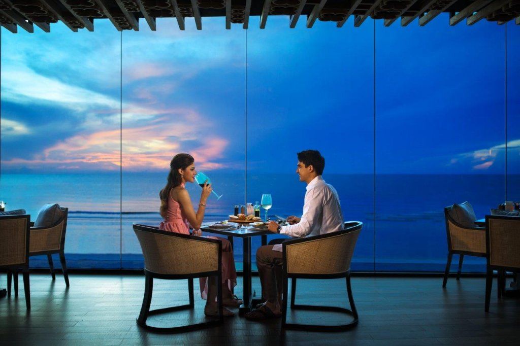 Hua Hin Marriott Resort Spa Valentine Dinner at Big Fish Bar