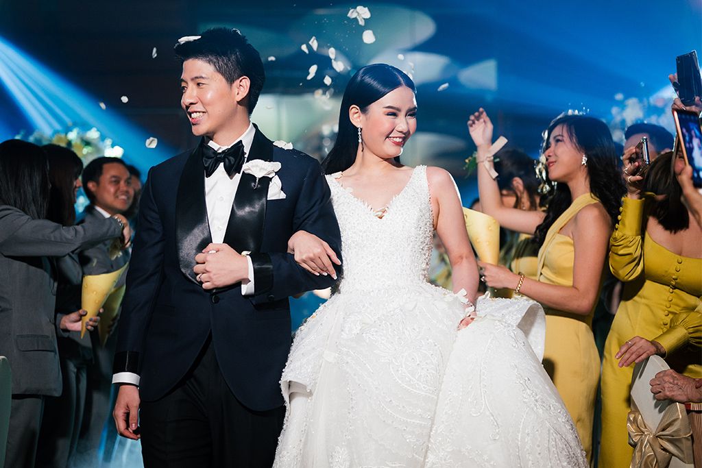 หรูหราแต่อบอุ่นกับรีวิวงานแต่งงานสไตล์ค็อกเทล ณ โรงแรมมิลเลนเนียม ฮิลตัน กรุงเทพฯ (Millennium Hilton Bangkok)