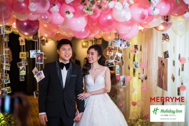 ตอบโจทย์คู่รักรุ่นใหม่ ด้วยงานแต่งงานบริการสบายสไตล์ MERRYME โรงแรมฮอลิเดย์ อินน์ กรุงเทพฯ สีลม (Holiday Inn Bangkok Silom)