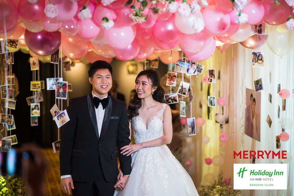 ตอบโจทย์คู่รักรุ่นใหม่ ด้วยงานแต่งงานบริการสบายสไตล์ MERRYME โรงแรมฮอลิเดย์ อินน์ กรุงเทพฯ สีลม (Holiday Inn Bangkok Silom)