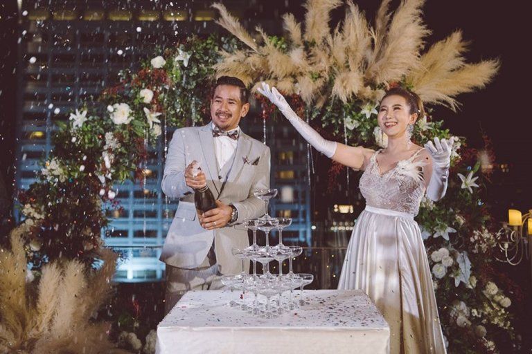 Rooftop Wedding จัดงานแต่งงานสุด Unique ที่ตอบโจทย์ได้ลงตัวทุกสไตล์ @Hotel Once Bangkok