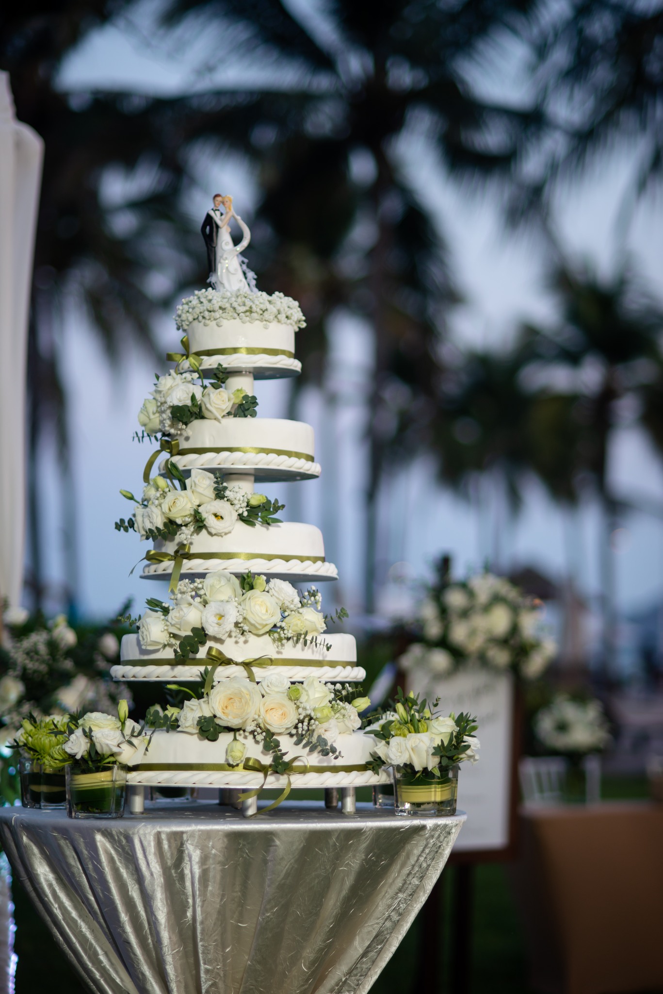 เค้กสำหรับงานแต่งริมทะเล หัวหิน ที่ hyatt regency hua hin