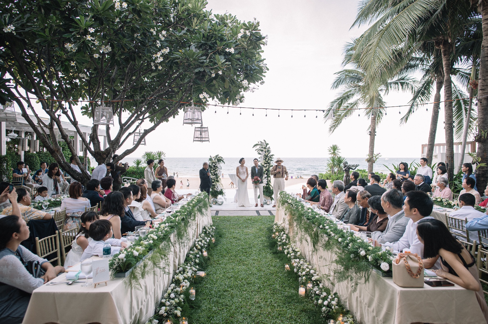 พิธีแต่งงานริมทะเล หัวหิน intercontinental