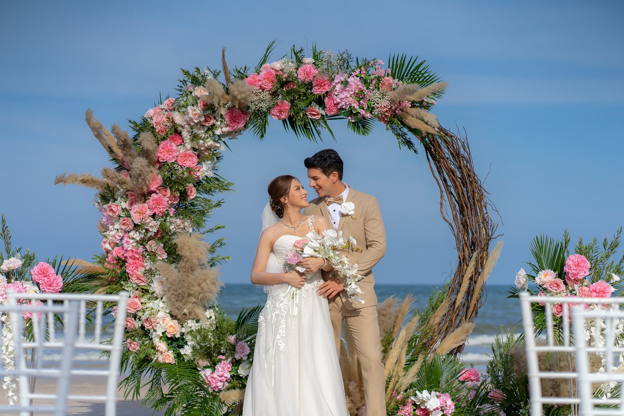 งานแต่งริมทะเล หัวหิน intercontinental