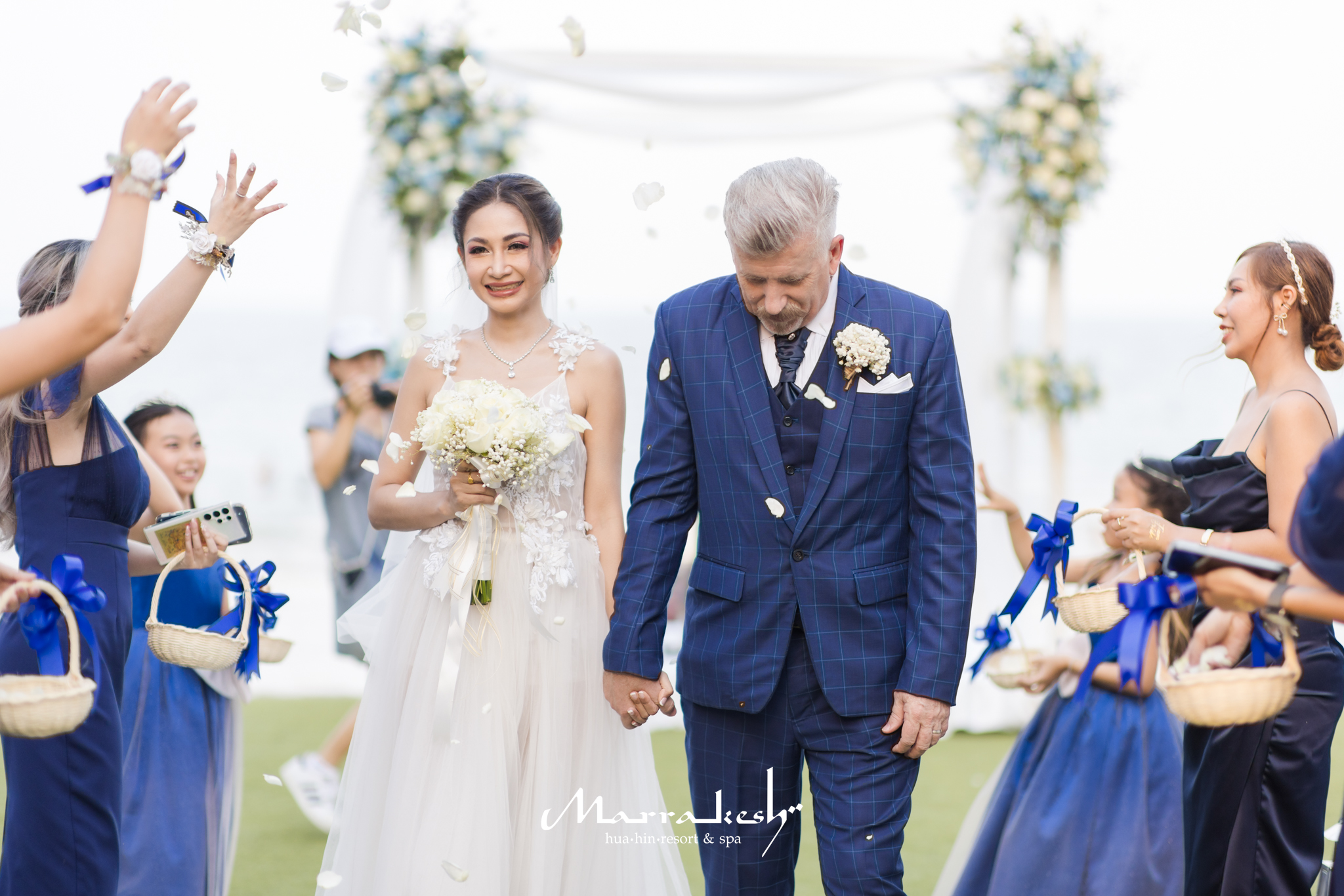 พิธีแต่งงานริมทะเล หัวหิน ที่ marrakesh