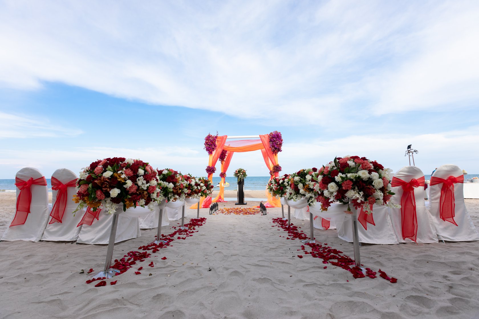 จัดงานแต่งงานริมทะเล หัวหิน ที่ marrakesh