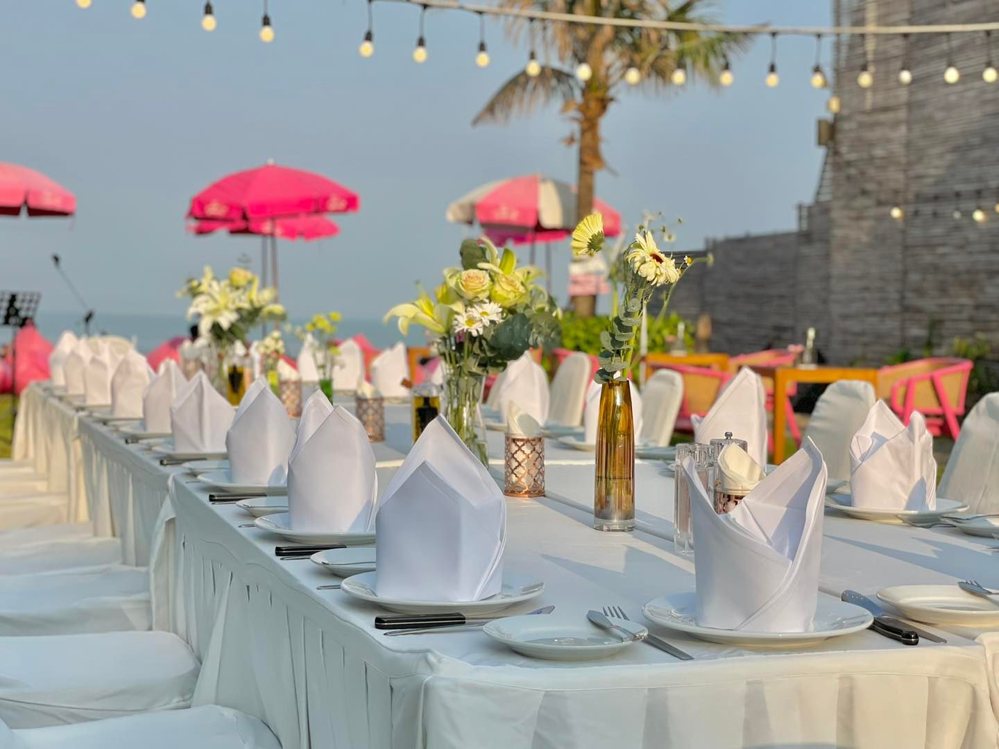 The Sea-Cret Hua Hin สถานที่จัดงานแต่งงาน หัวหิน Top Seacret Beach Cafe