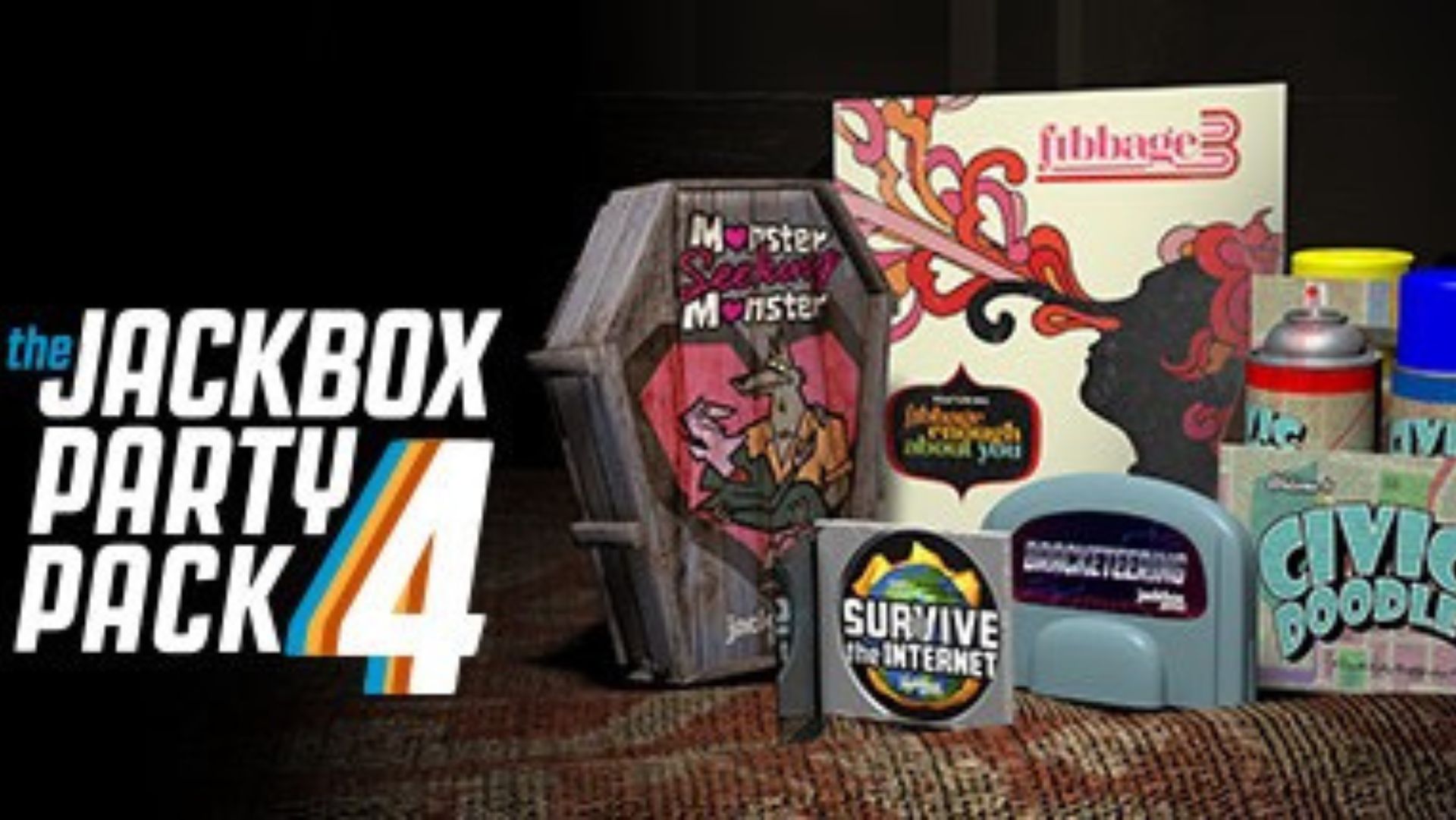 Jackbox Party Pack เกมออนไลน์ PC ที่เหมาะเล่นวงสังสรรค์
