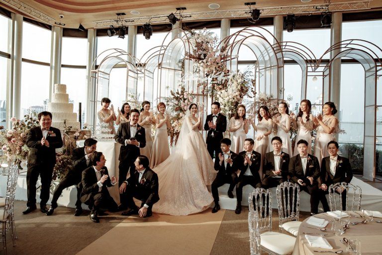 พลิกงานแต่งงานครั้งนี้ให้สวยชิคแบบ minimalist ท่ามกลางบรรยากาศ Resort in the city ณ Gaysorn Urban Resort