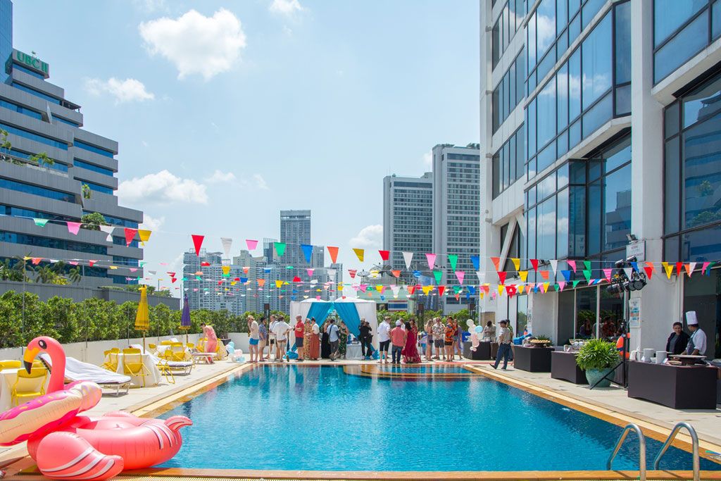 เปลี่ยนบรรยากาศมาจัดงานแต่งใน Coco’s Cafe มีโซน Outdoor