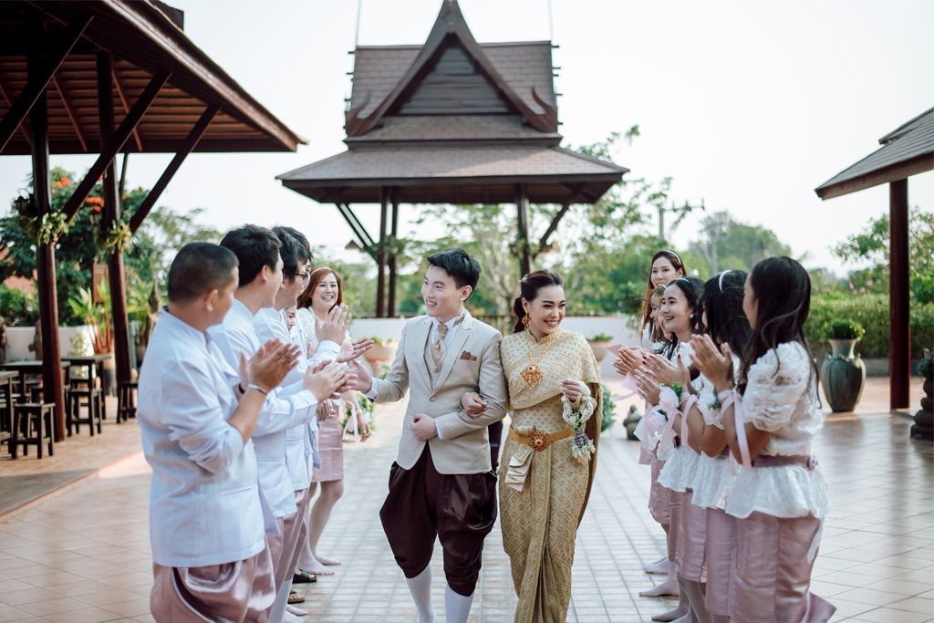 รีวิวแต่งงานบรรยากาศแสนหวาน สไตล์เรือนไทย อบอุ่น กรุ่นกลิ่นอายความรัก @เรือนนพเก้า ย่านพระราม 5