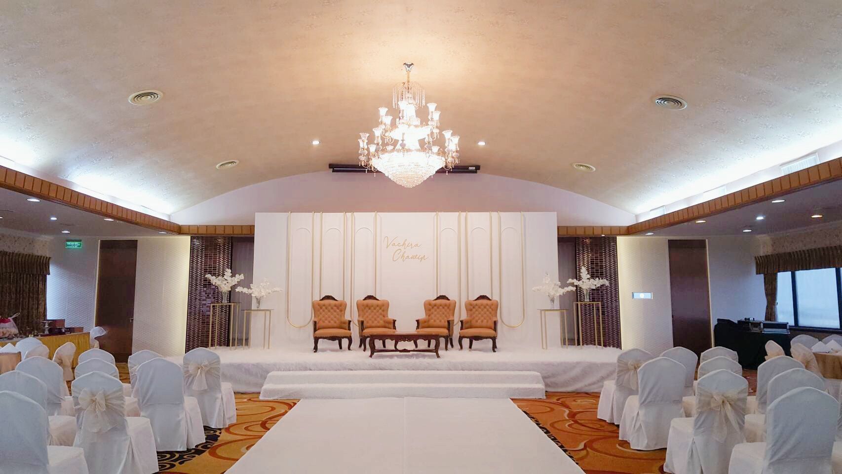 แต่งงาน โรงแรมอเล็กซานเดอร์ กรุงเทพฯ มีห้องจัดเลี้ยงบรรยากาศสวยงาม