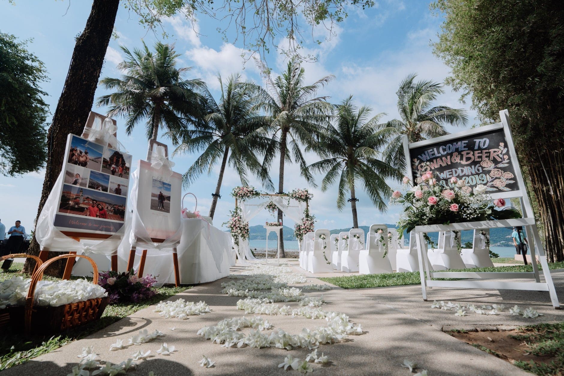 สถานที่แต่งงาน ภูเก็ตและแถบริมชายฝั่งอันดามัน