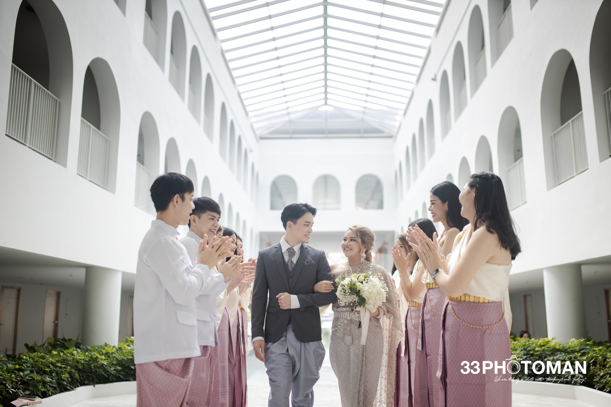 แต่งงานสไตล์มินิมอล ริมแม่น้ำเจ้าพระยา ณ Away Bangkok Riverside Kene