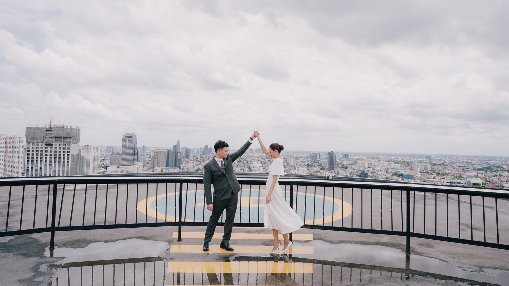 วิวจากโรงแรมแต่งงานริมน้ำ Millennium Hilton Bangkok