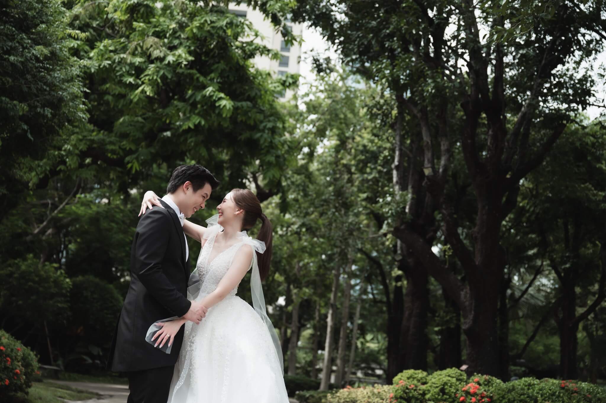 บ้านปาร์คนายเลิศ จัดงานแต่งงานในสวน